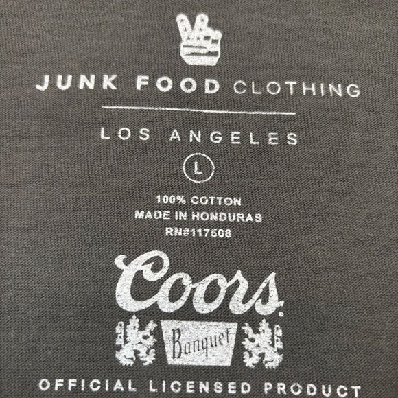 Rooted in the West Coors Cowboy Beer Promo T-shirt size large - Picture 4 of 4